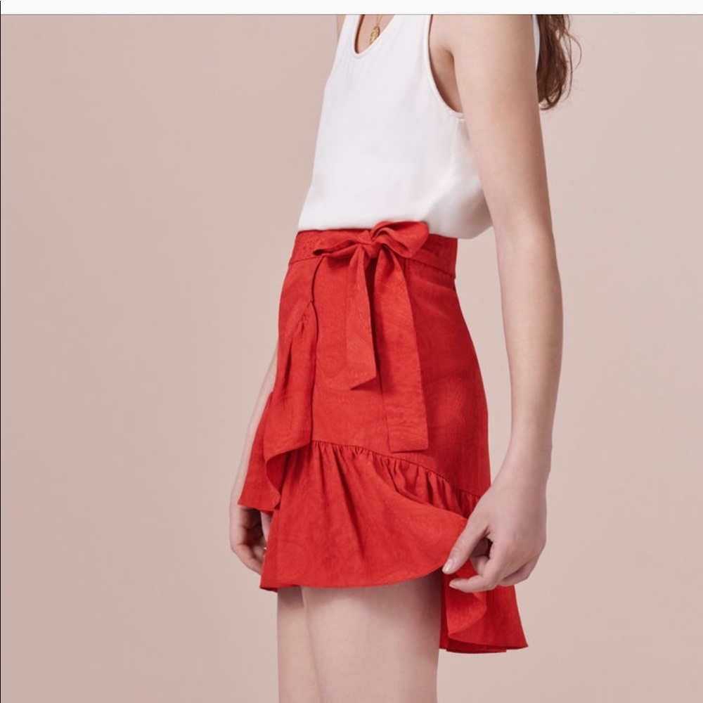 Maje Jahima Rouge Skirt - Picture 3 of 4